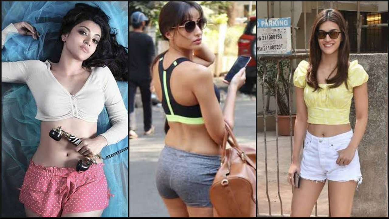 Kajal Aggarwal, Nora Fatehi and Kriti Sanon in stunning hot pant style, a visual delight 809751