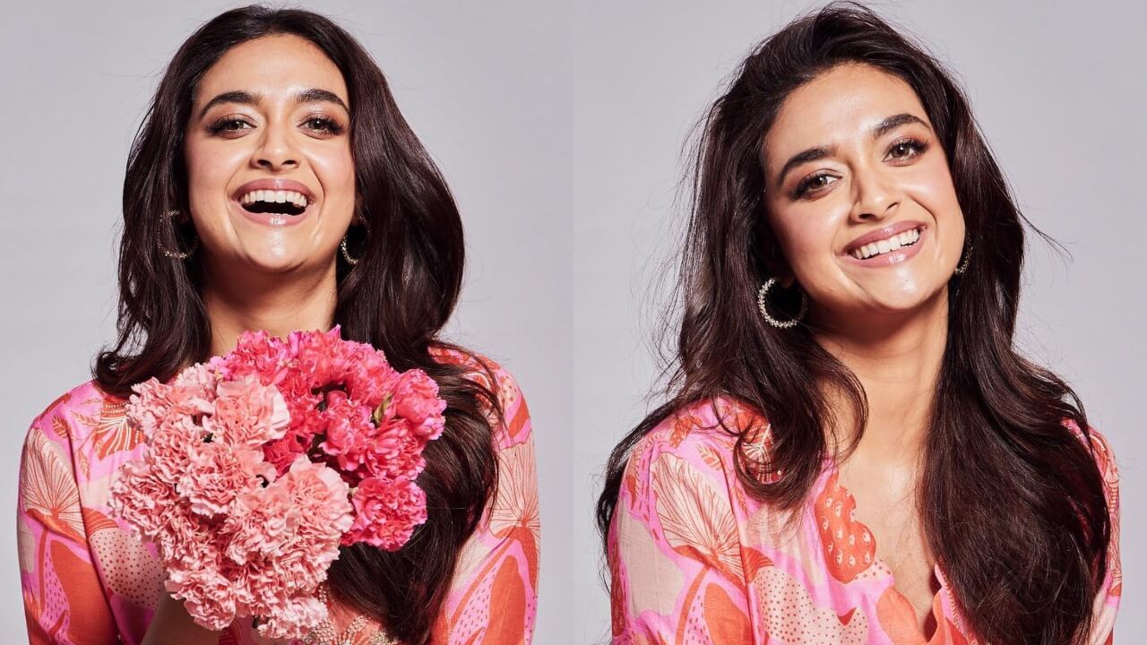 Keerthy Suresh and her beautiful 'pink' obsession 808798