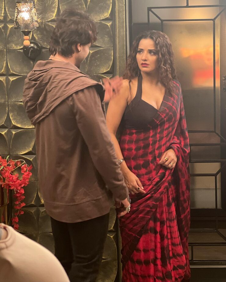 Monalisa Looks Sizzling In New Avatar, Mahekk Chahal Feels The Heat 805520