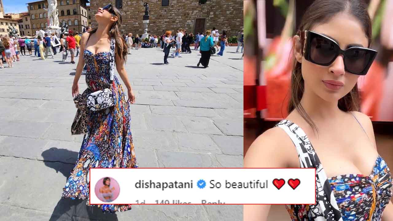Mouni Roy looks dreamy on the streets of Italy in multicolored dress, Disha Patani comments ‘so beautiful’ 808976