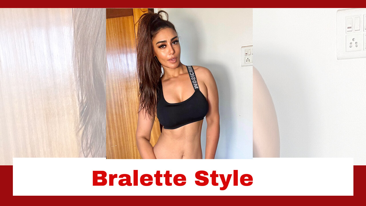 Naagin Fame Mahekk Chahal Exudes Confidence In Her Perfectly Fit Bralette Style; Check Here 807589