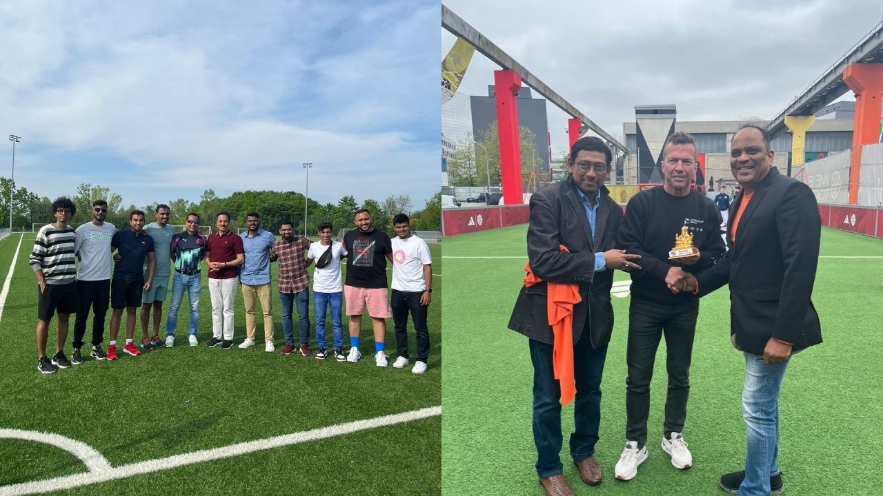 News9 Plus Corporate Cup 2023 winners have an exclusive date with Football Legend Lothar Matthaus in Munich; the veteran German Sports leader eyes an India visit to promote the sport. 811442