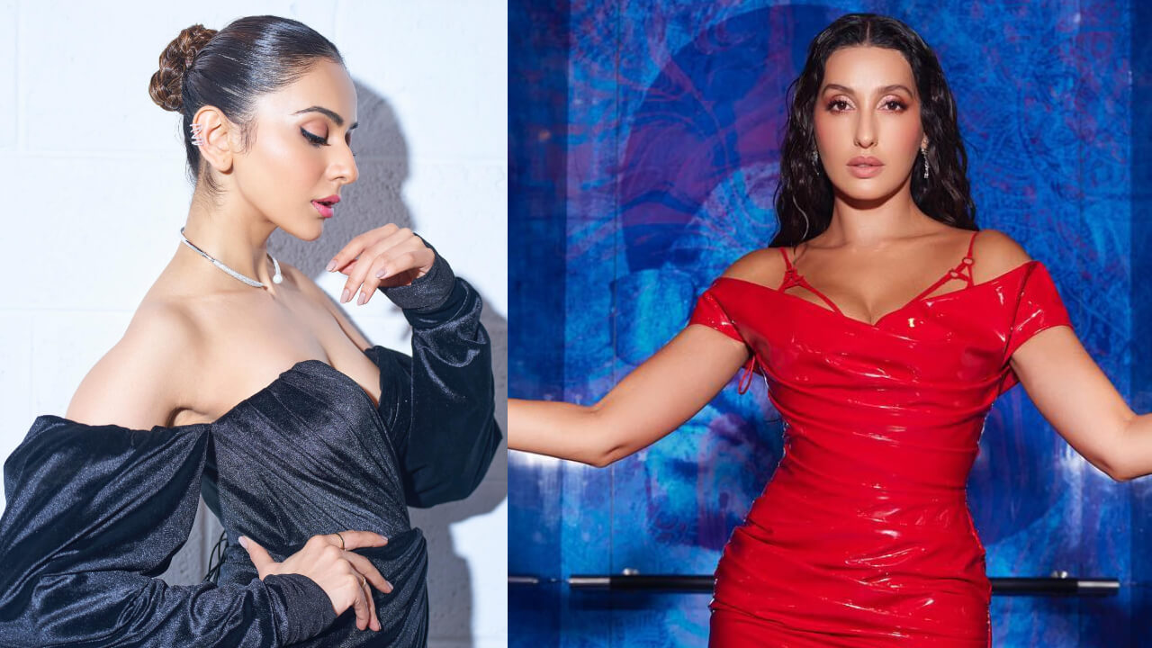 Nora Fatehi and Rakul Preet Singh spice up oomph game in 'all glam' outfits, (see pics) 811006