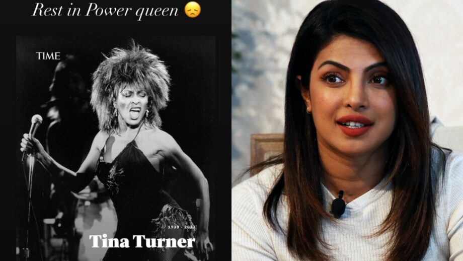 Priyanka Chopra's emotional note for legendary Tina Turner 810258
