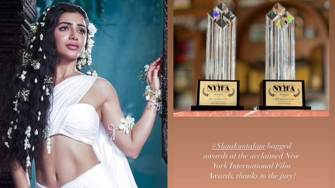 Samantha Ruth Prabhu starrer Shakuntalam wins prestigious awards at New York International Film Festival 809955