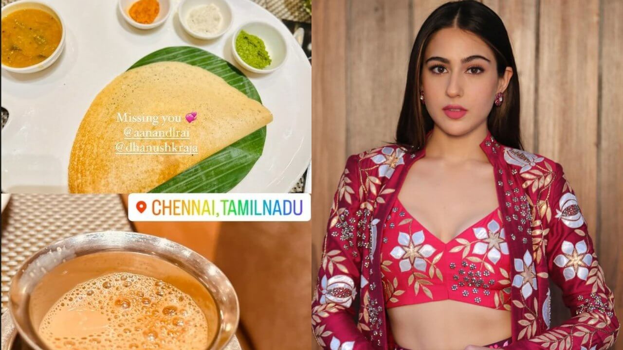 Sara Ali Khan relishes a must-have Tamil Nādu cuisine, see pics 809934