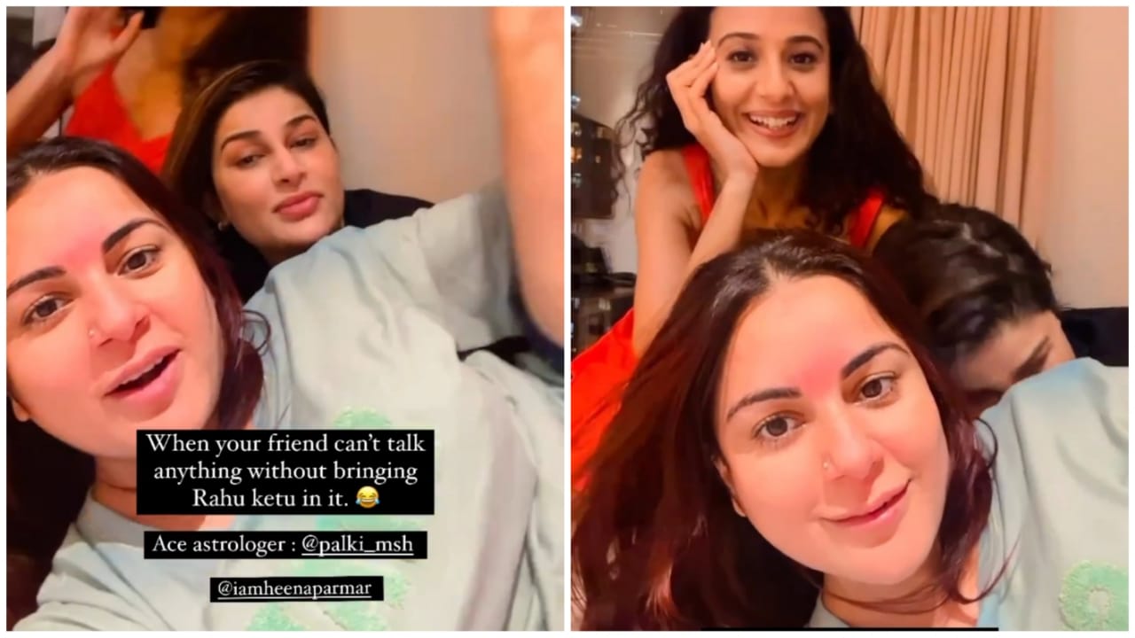 Shraddha Arya And Her Filter Fun With Her Girls, Watch 803336