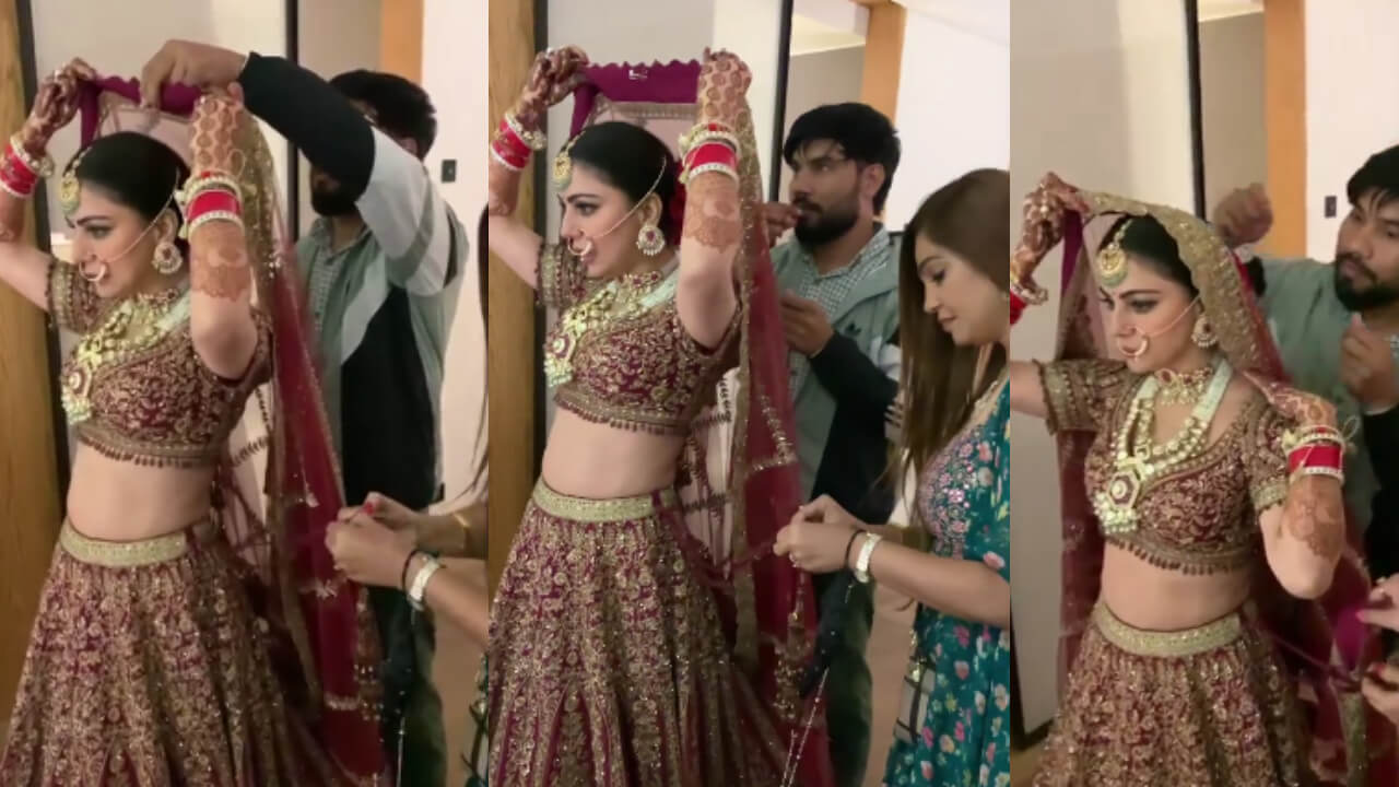 Shraddha Arya's Bridal Look; Watch BTS Video 811307