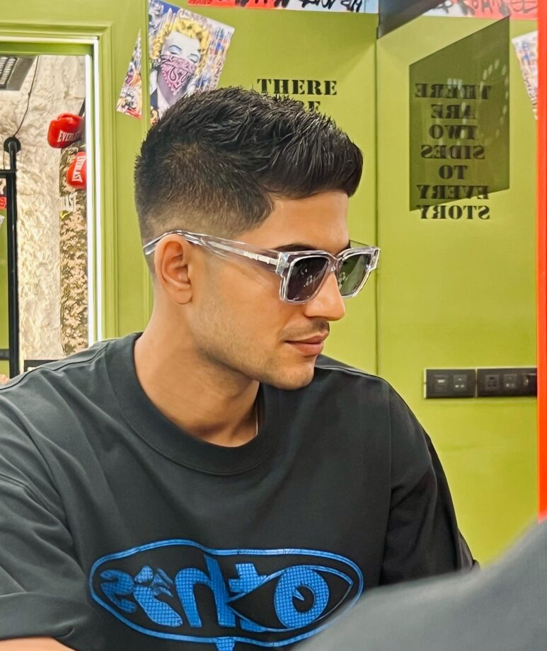 Shubman Gill is quintessential new model in town, tries new hairstyle 805597