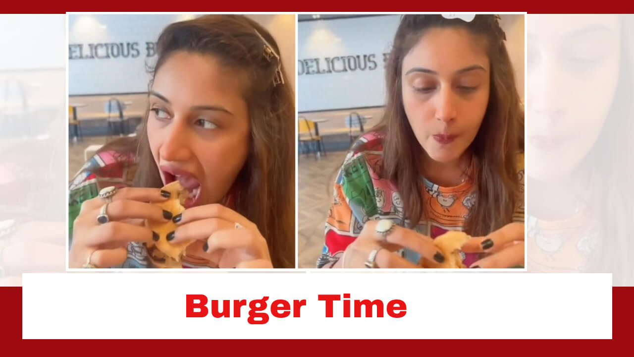 Surbhi Chandna Enjoys Her Burger; Sets New Foodie Goals 806148