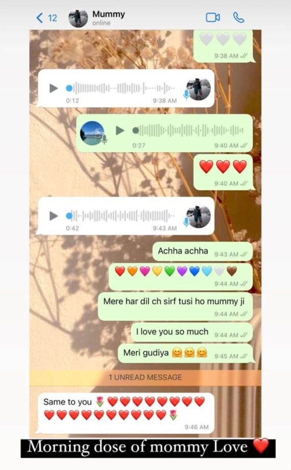 Surbhi Jyoti shares personal WhatsApp chat with her mother, fans love it 806262