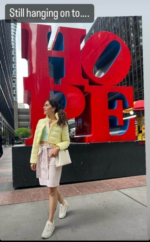 Taapsee Pannu Enjoys Vacation With Shagun Pannu In New York City; See Pics 804225