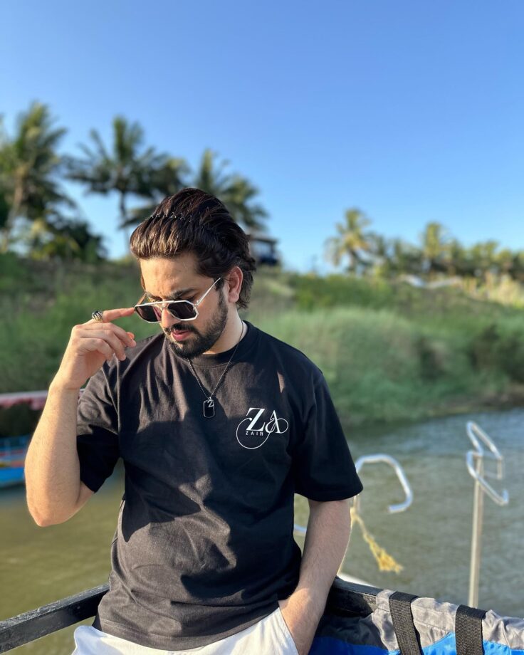 Take the weekend casual cue from Zain Imam 810763