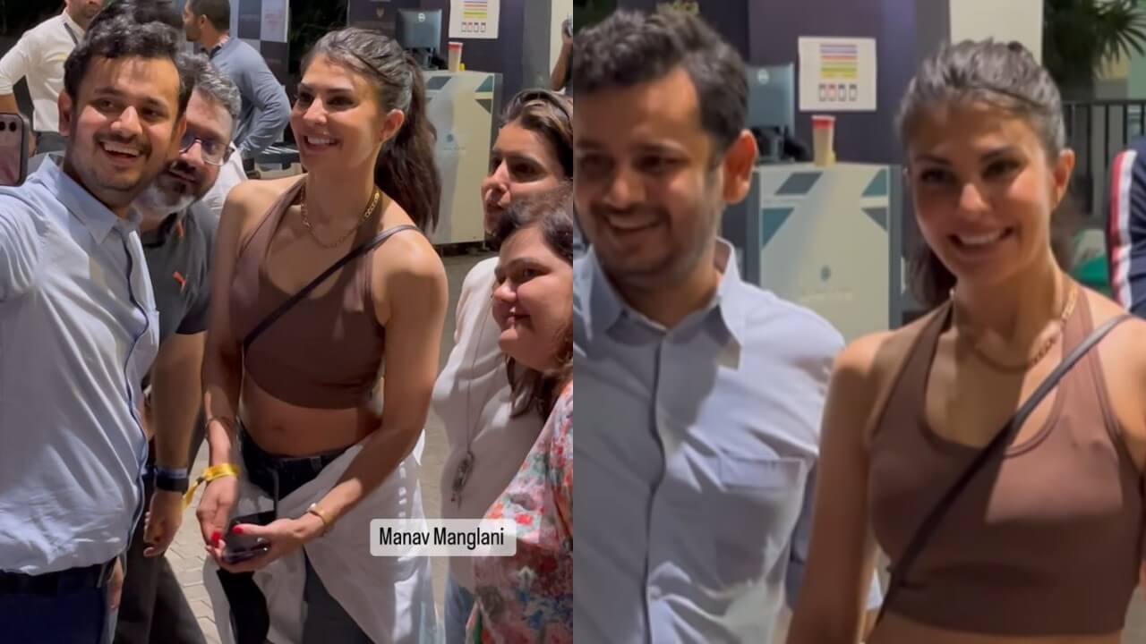 Viral: Jacqueline Fernandez obliges fans with selfies at Backstreet Boys concert in Mumbai, see video 804461