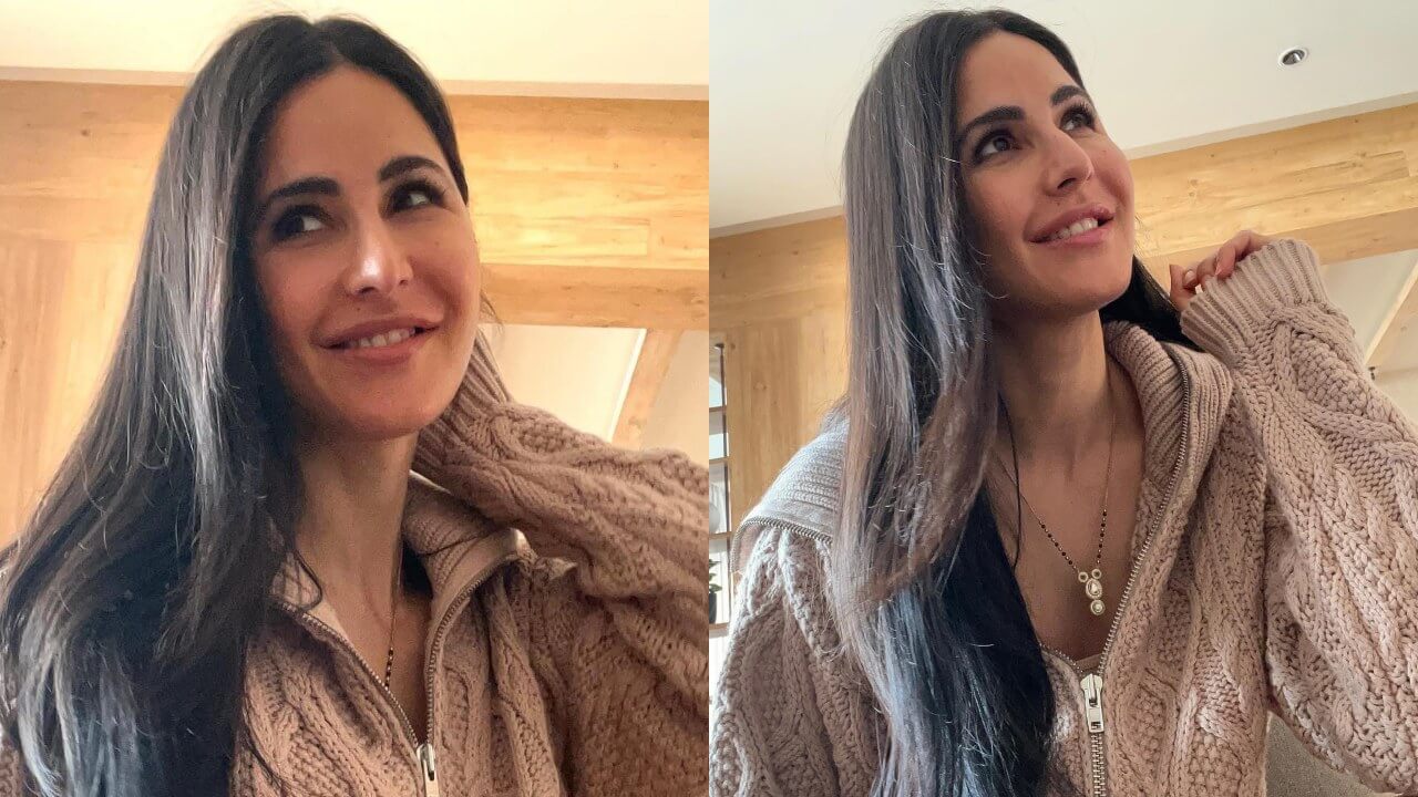 When Katrina Kaif turned the sassy bahu in beige sweater and mangalsutra 805959