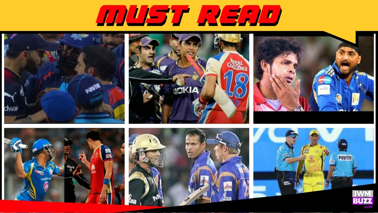 When The Men Lost Their Temperament: 6 Most Infamous Fights In IPL History 804834