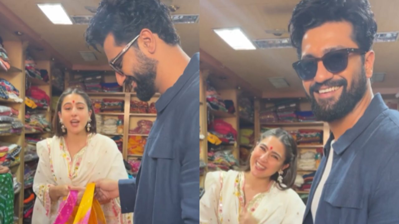 Zara Hatke Zara Bachke: Vicky Kaushal and Sara Ali Khan's shopping spree in Jaipur, see full vlog 809461