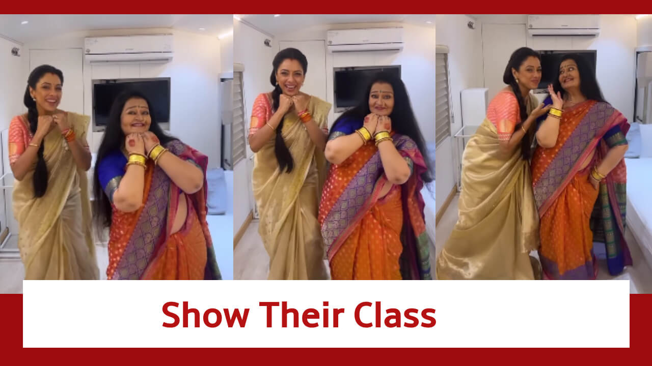 Anupamaa Fame Rupali Ganguly And Apara Mehta Show Their Class In A Splendid BTS Video; Check Here 815918