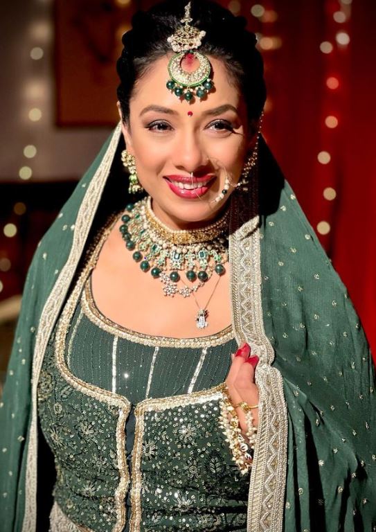 Anupamaa Fame Rupali Ganguly Is All Graceful In This Green Lehenga; Check Here 816450