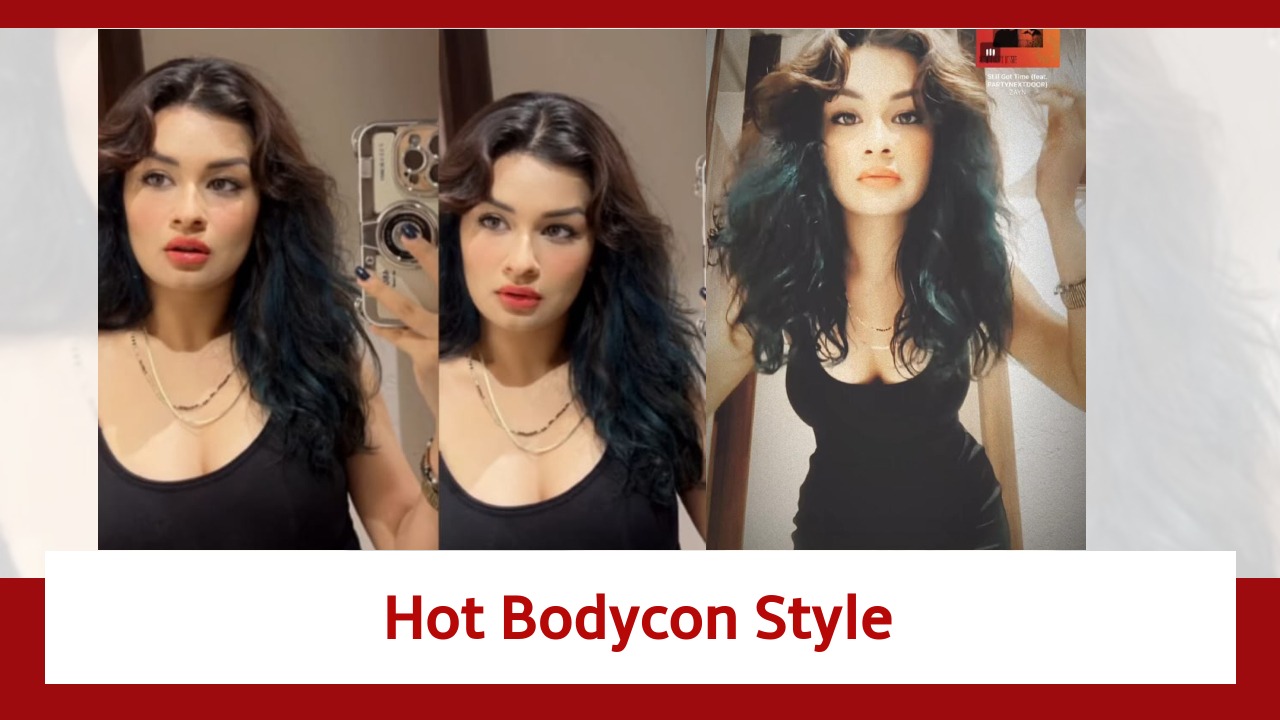 Avneet Kaur's Latest Bodycon Style Is Dripping Hot; Netizens Go Crazy 812207