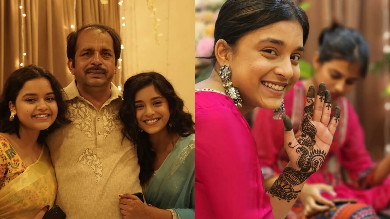 ‘Bigg Boss’ fame Sumbul Touqeer Khan shares snaps from father’s second marriage, internet loves it