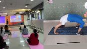 Check Out: Sonalee Kulkarni And Sonali Kulkarni Yoga Day Celebration 818364