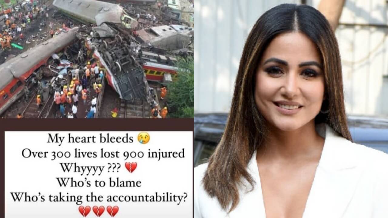 Hina Khan Questions Who's To Blame For Odisha Train Accident 812604