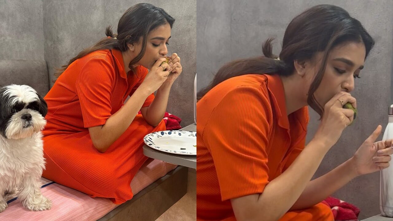 Keerthy Suresh gets her summer sorted with Panduri mangoes 815758