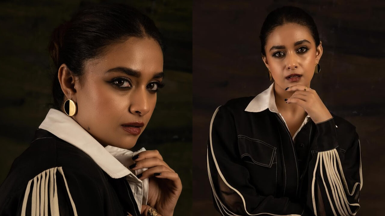 Keerthy Suresh takes the denim style to next level in pantsuit, see pics 821769