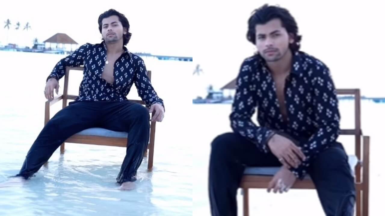 “Khyaal…” Siddharth Nigam is lost in thoughts in Maldives 812620