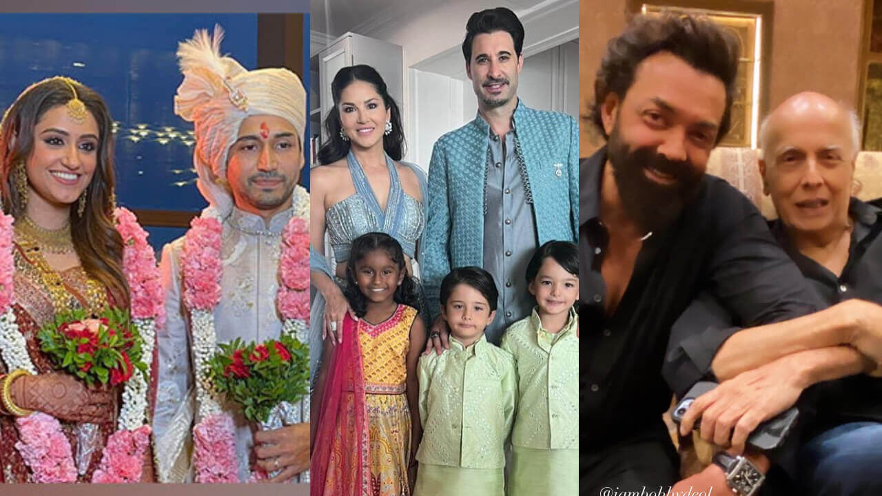 Krishna Bhatt-Vedant Sharda wedding: Sunny Leone, Bobby Deol, Pooja Bhatt, and others attend 814899