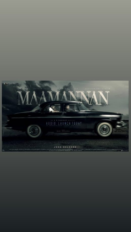 Maamannan Audio Launch: Keerthy Suresh drops vintage poster look 812092