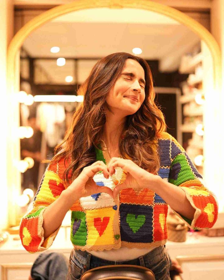 Netflix Tudum 2023: Alia Bhatt goes vibrant in crochet multicoloured top 815925