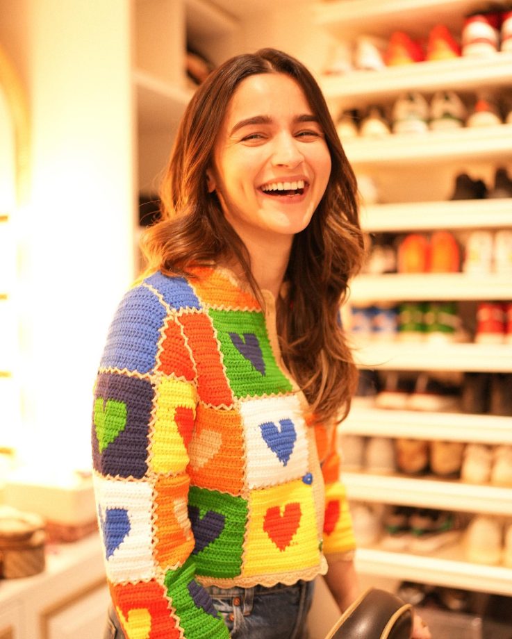 Netflix Tudum 2023: Alia Bhatt goes vibrant in crochet multicoloured top 815923