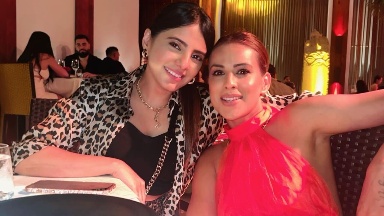 Nia Sharma celebrates 9 years of friendship at Miami beach, see pic
