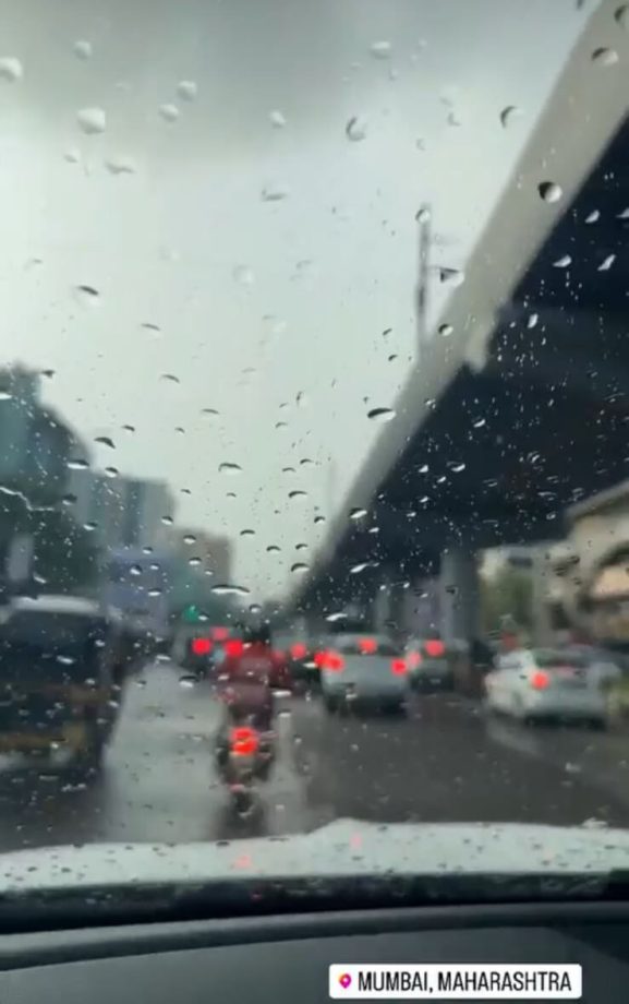 Nikki Tamboli is loving Mumbai's romantic rainfall 816662