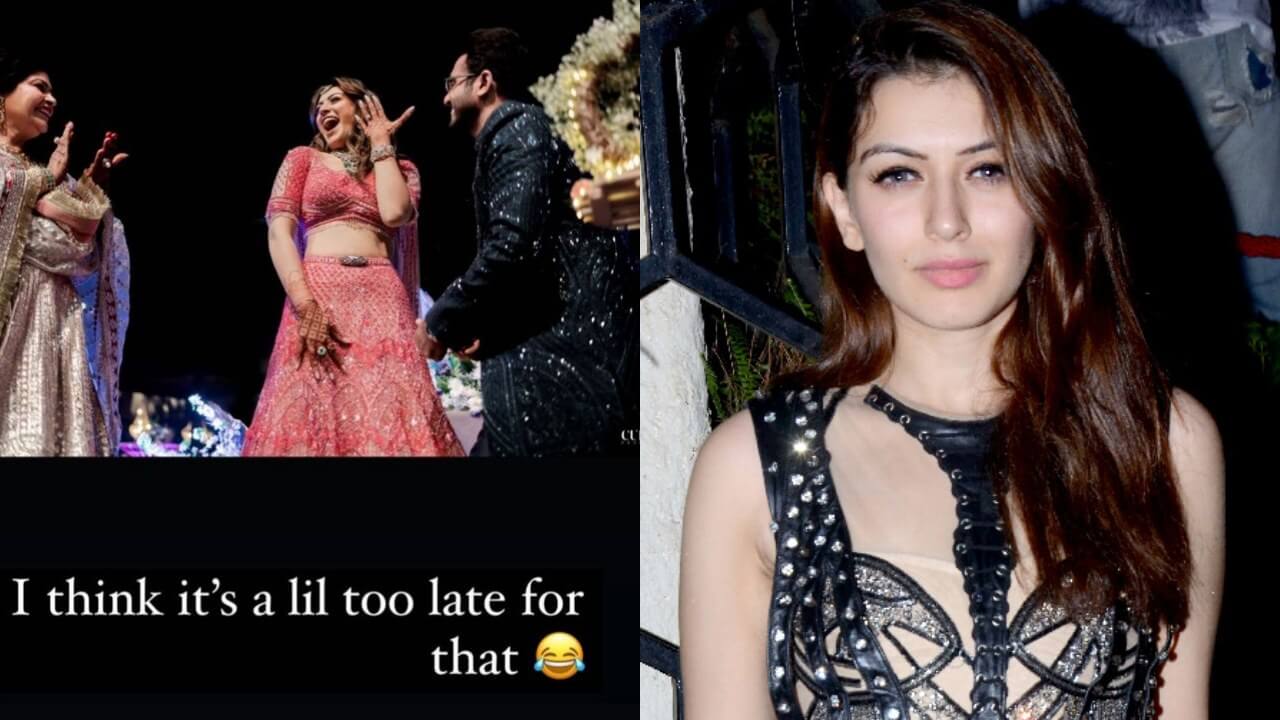 OOPS: Hansika Motwani gets new marriage proposal after wedding with Sohael Khaturiya, see how she reacted 821328