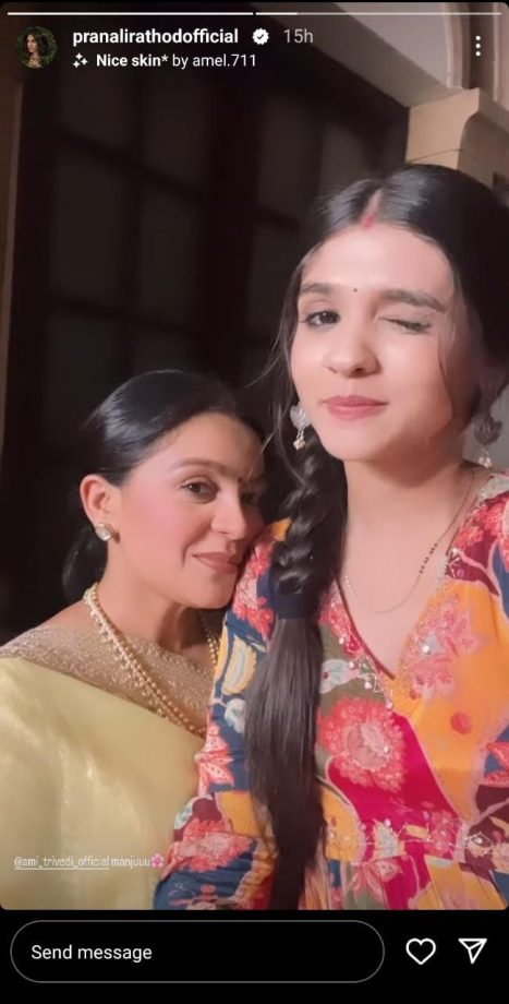 Pranali Rathod's BTS Moments With Onscreen Mother-in-law 820617