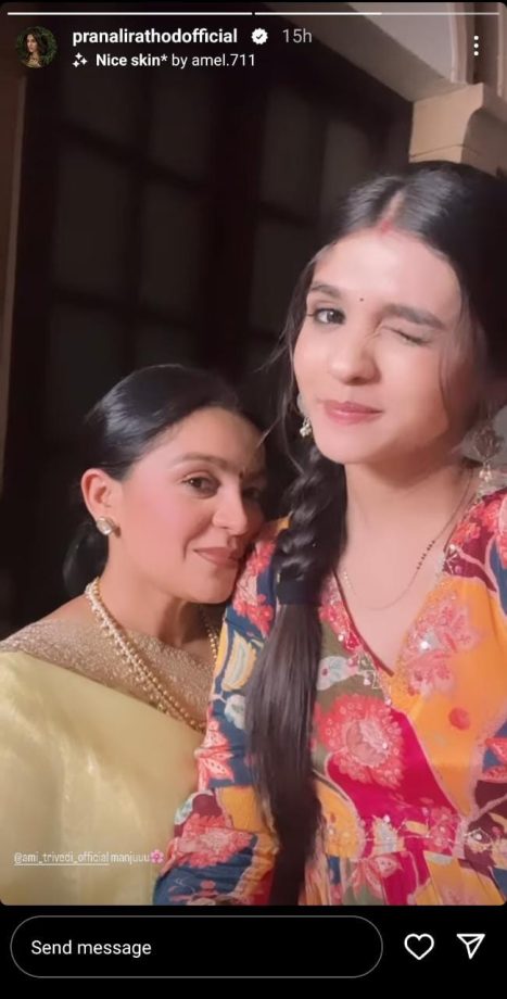 Pranali Rathod's BTS Moments With Onscreen Mother-in-law 820616