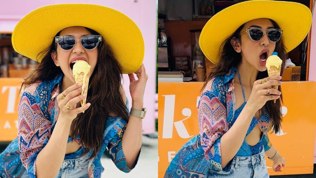 Rakul Preet Singh sorts her summer with yum ice-cream 813665