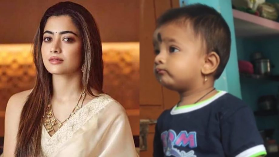 Rashmika Mandanna is overwhelmed with the love from this "little darling" 812357