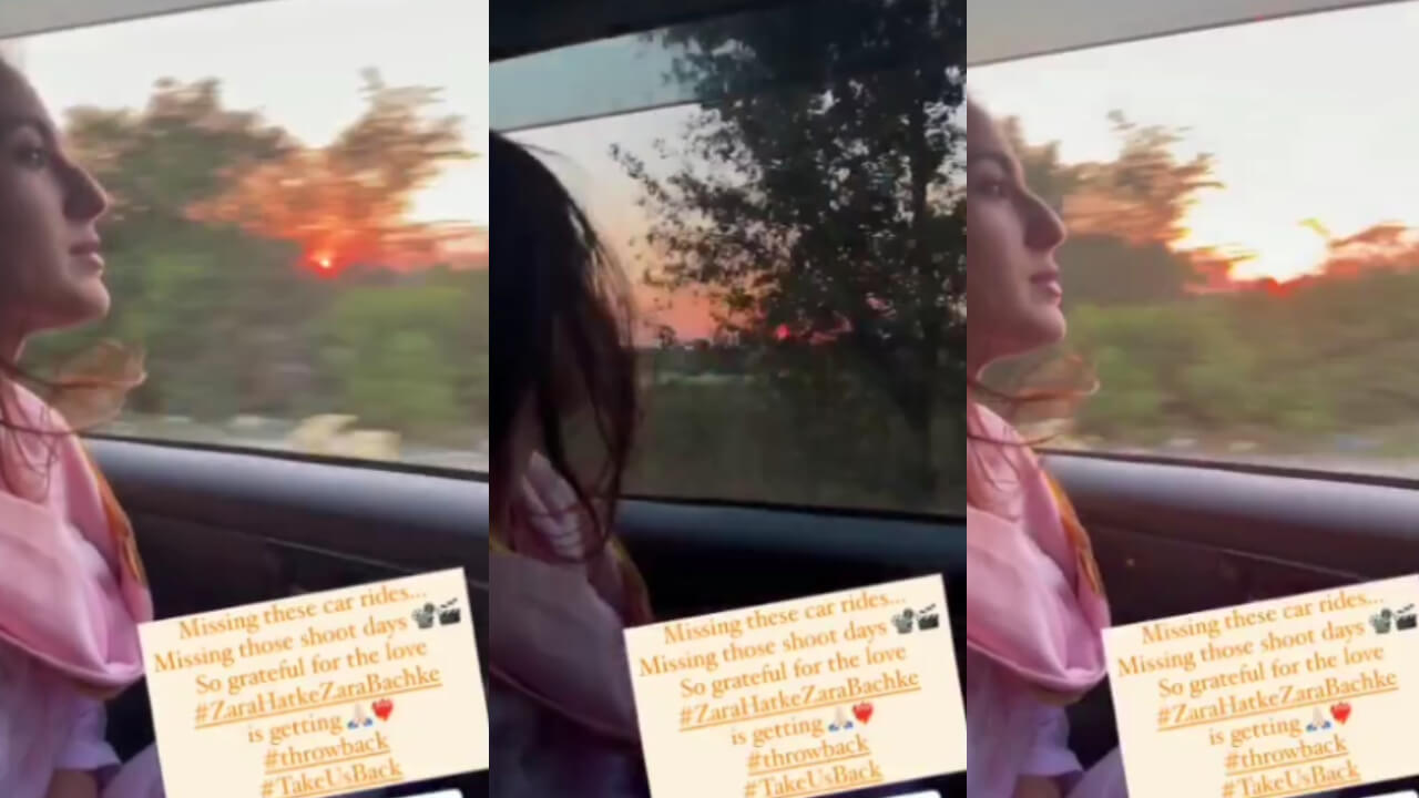 Sara Ali Khan thanks audience for their love and shares BTS clip from 'Zara Hatke Zara Bachke' shooting days 813244