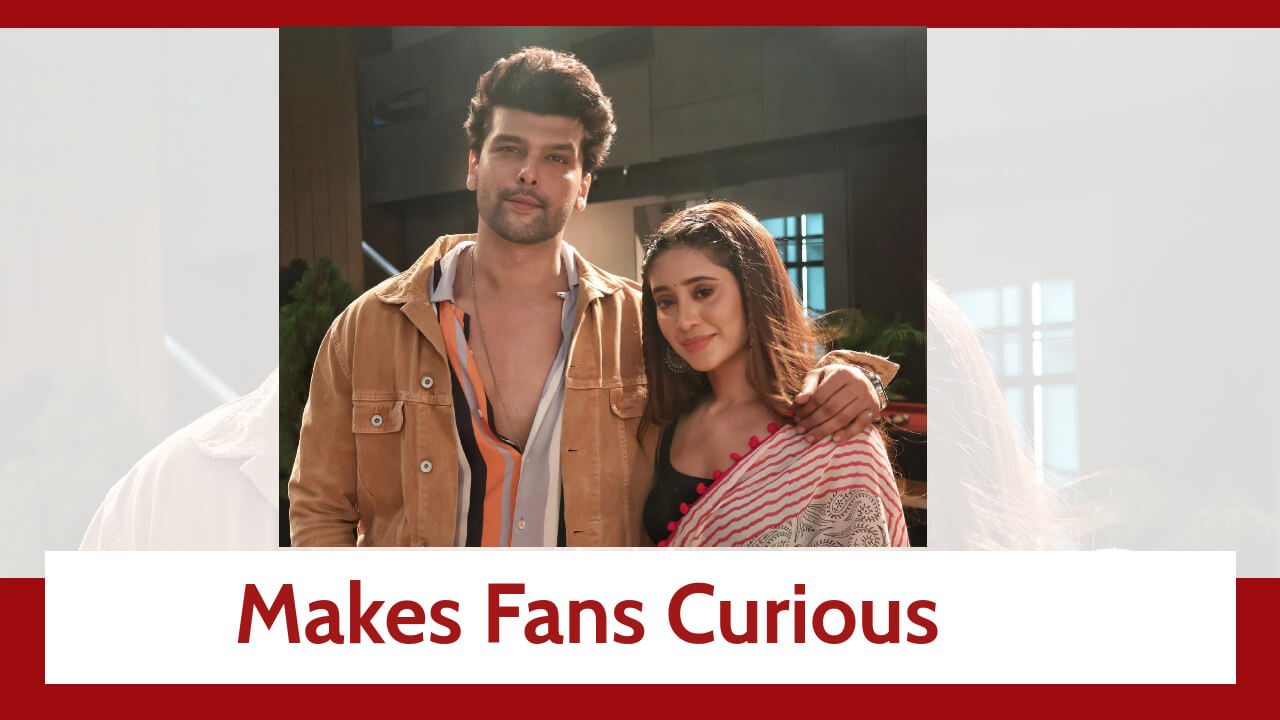 Shivangi Joshi Makes Fans Curious; Puts Up Picture With Kushal Tandon From The Sets Of Barsaatein - Mausam Pyaar Kaa 817078