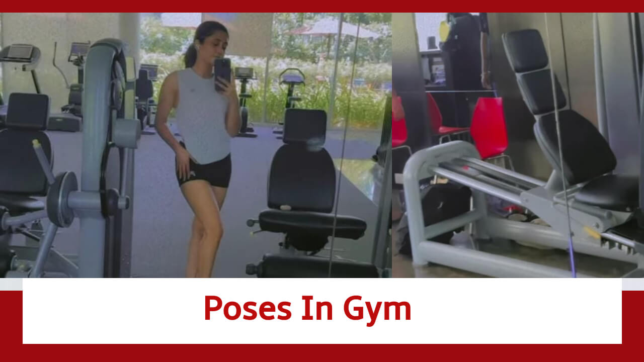 Shivangi Joshi's Cute Pose In The Gym In T-Shirt And Shorts Wins Hearts; Take A Look 814507