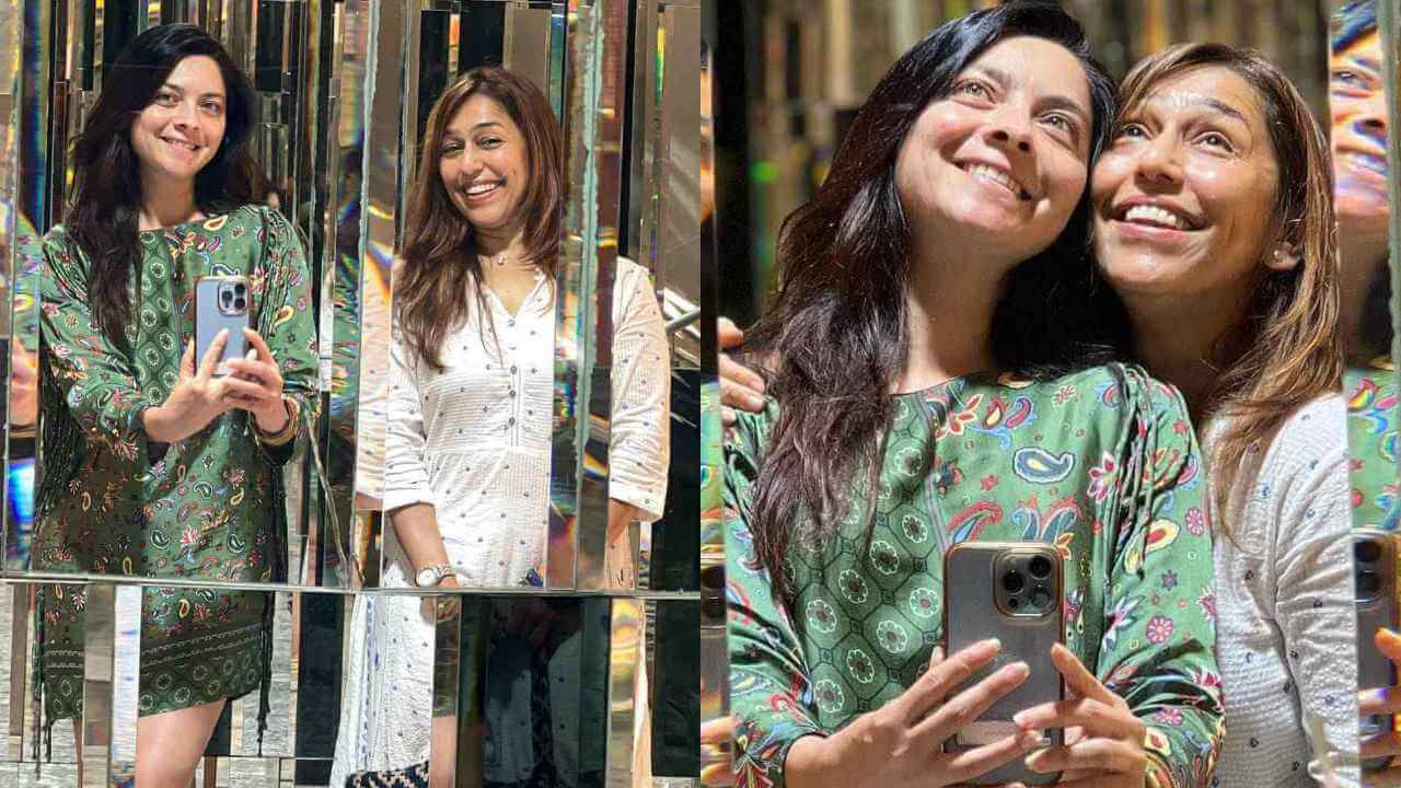 Sonalee Kulkarni Smiles For Mirror Selfie; Wishes To Grow Together With Special Someone 816135