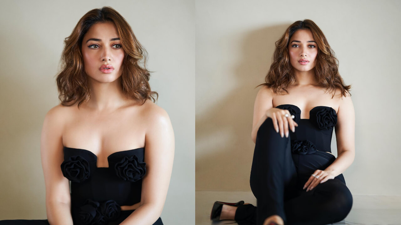 Tamannaah Bhatia is the beauty to behold in black pantsuit, see pics 816977