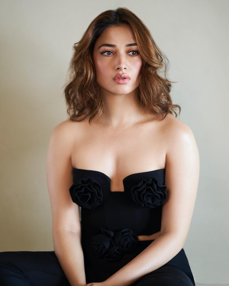 Tamannaah Bhatia is the beauty to behold in black pantsuit, see pics 816969