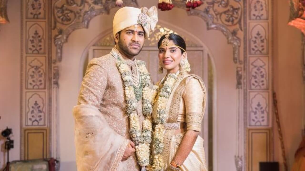 Telugu Actor Sharwanand And Rakshitha Reddy Tied Knot In A Grand Ceremony; See Pics 812978