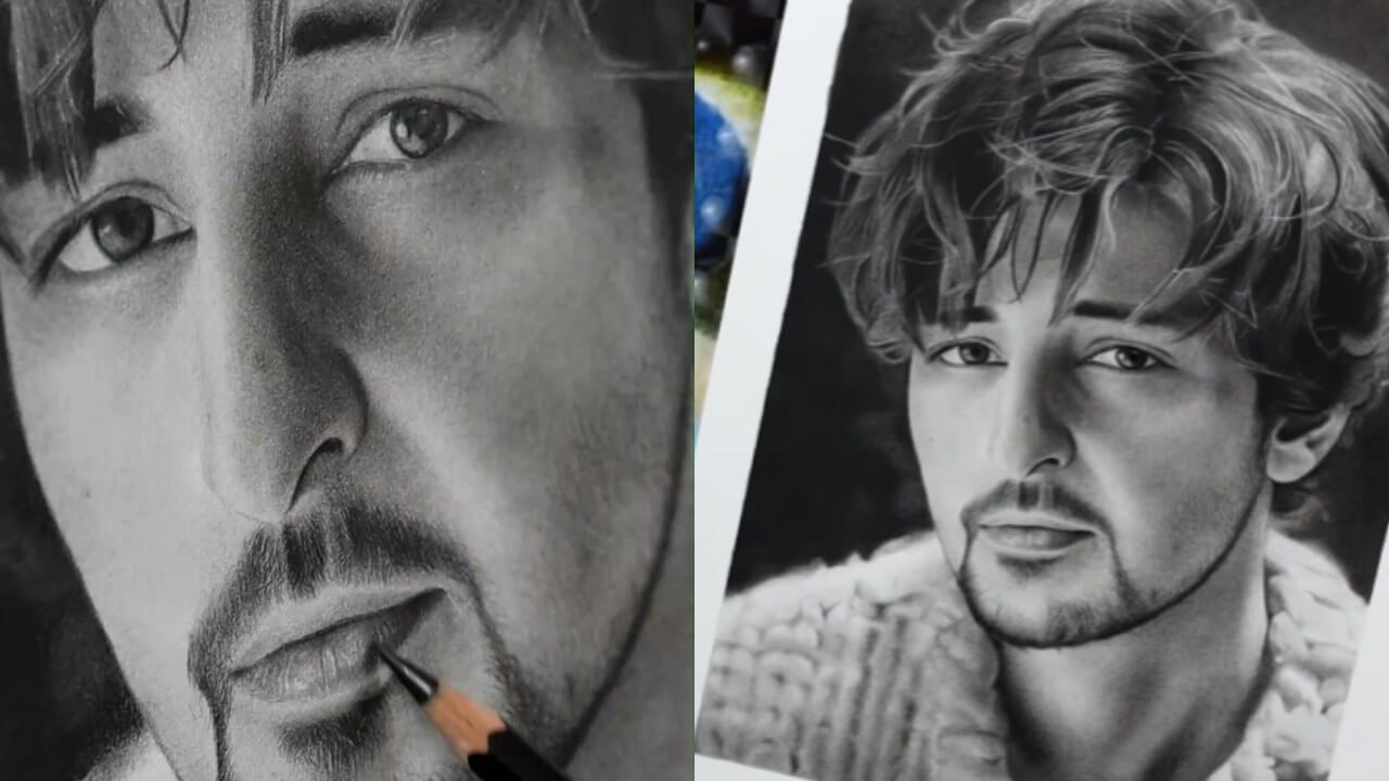 Watch: Darshan Raval’s fan creates real-life sketch of the singer 813446