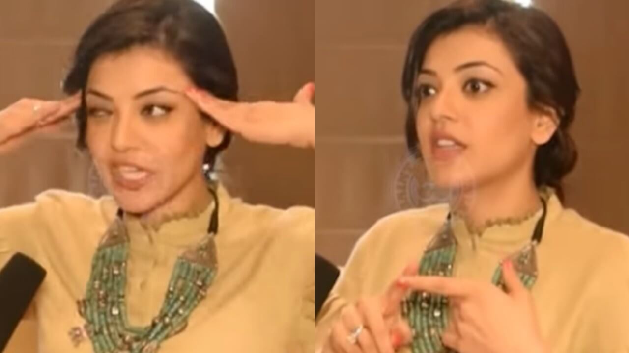 Watch: Kajal Aggarwal's stunning Punjabi accent is way too stylish, check out 814090